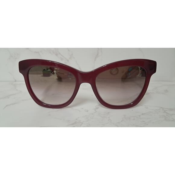 NEW Kate Spade Krissy Burgundy & Bronze Gradient Women's Sunglasses - Picture 1 of 8